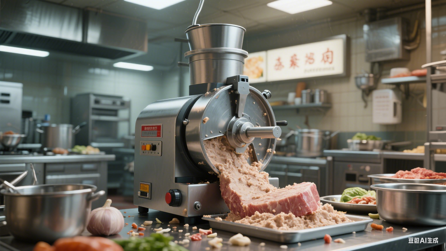 斩拌机在食品加工界，解决了效率问题，又提升了美味口感(图1)