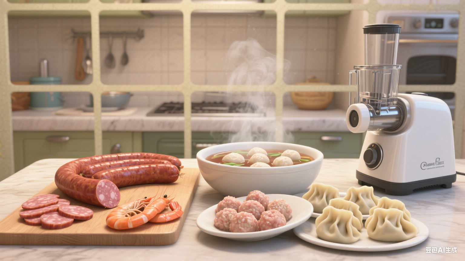 斩拌机在食品加工界，解决了效率问题，又提升了美味口感(图5)