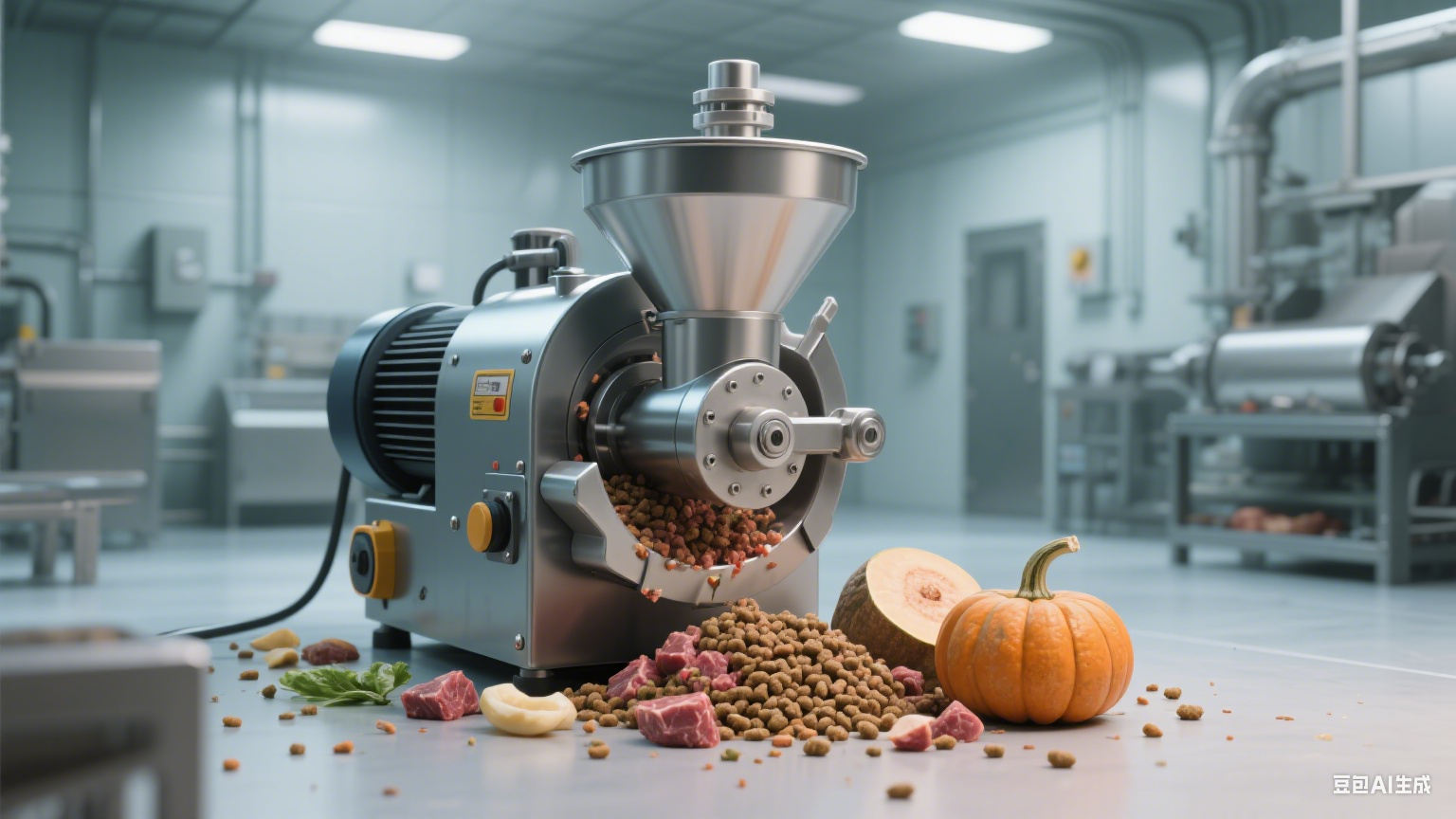 斩拌机：宠物粮生产的 “细腻营养调配师”(图2)
