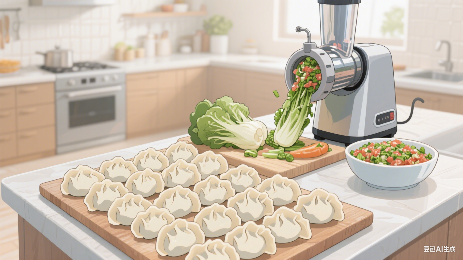 斩拌机：水饺馅料的 “细腻风味魔法师”(图4)