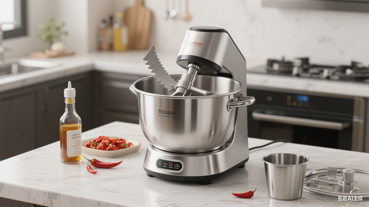 斩拌机的优点，提到斩拌机，不少人会想到肉制品加工车间里忙碌的身影(图5)