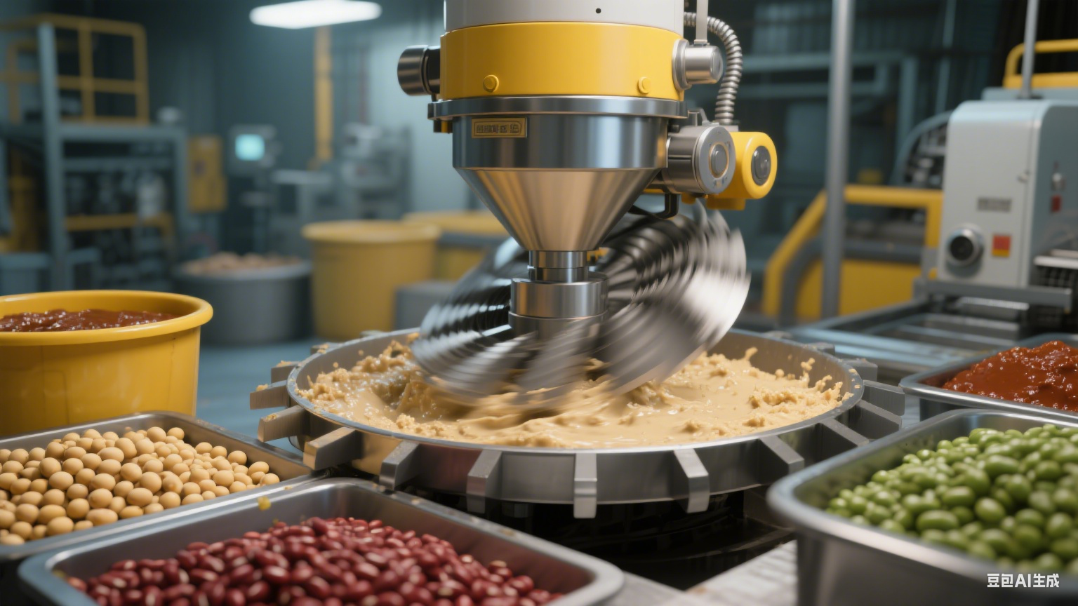斩拌机：豆类与香肠加工的 “全能助力”(图2)