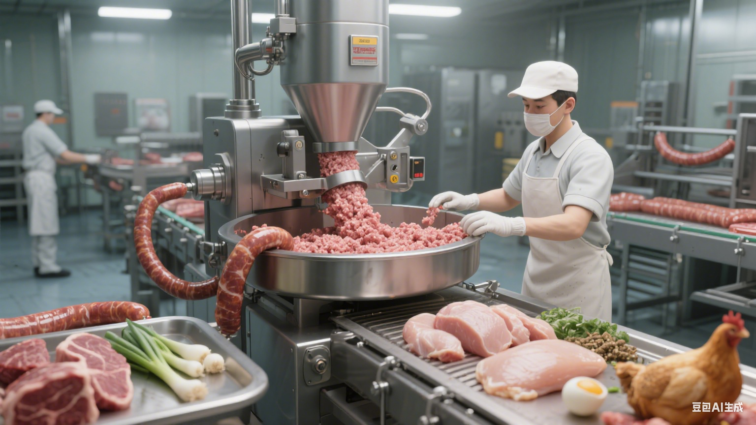 斩拌机：豆类与香肠加工的 “全能助力”(图6)