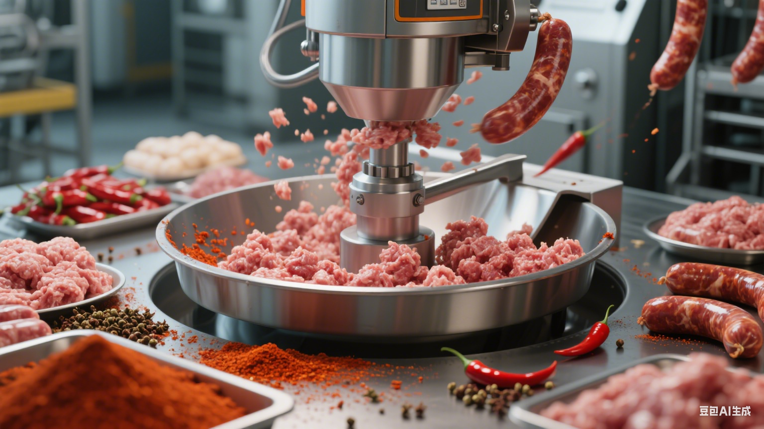 斩拌机：豆类与香肠加工的 “全能助力”(图8)