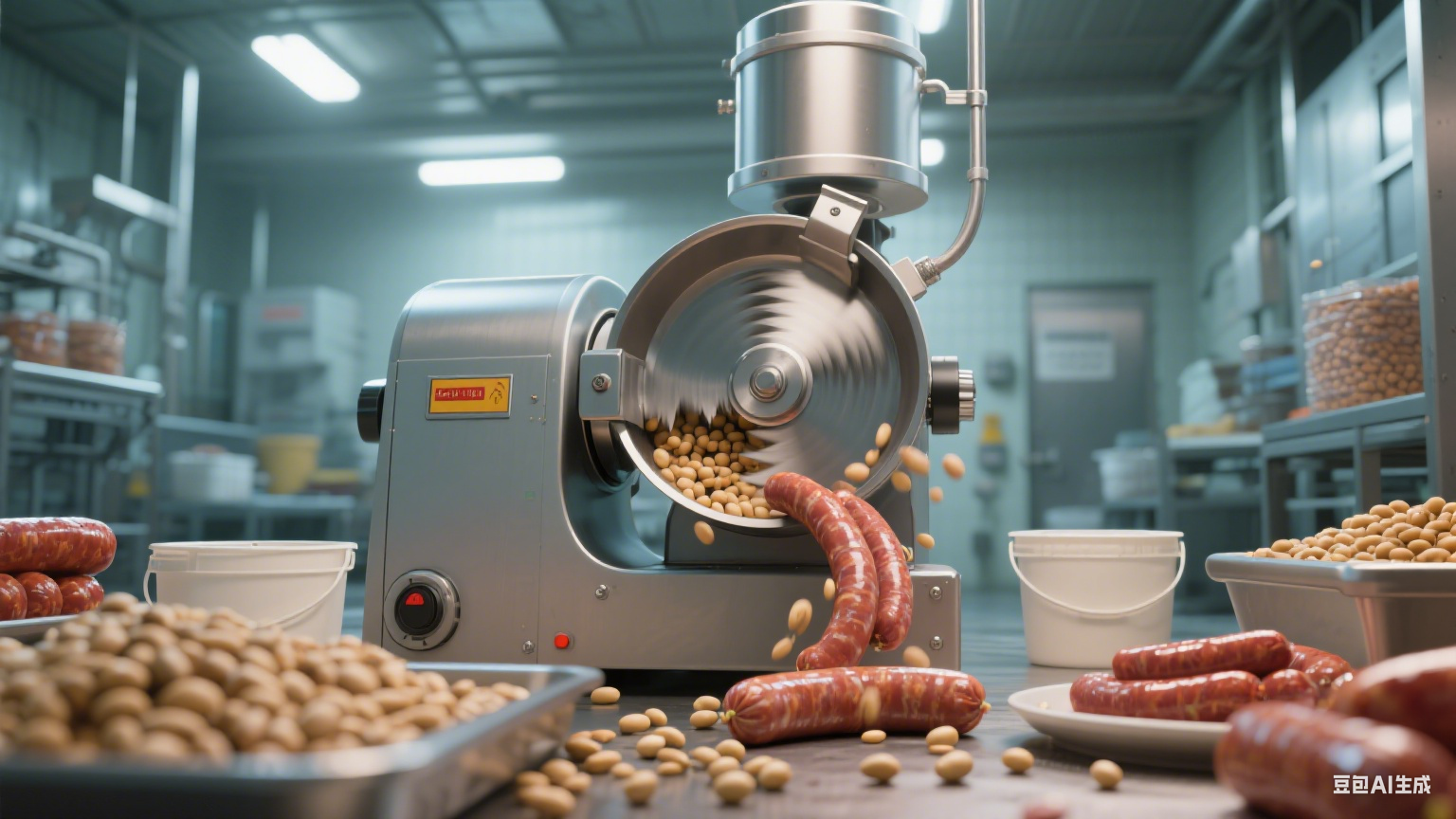 斩拌机：豆类与香肠加工的 “全能助力”(图9)