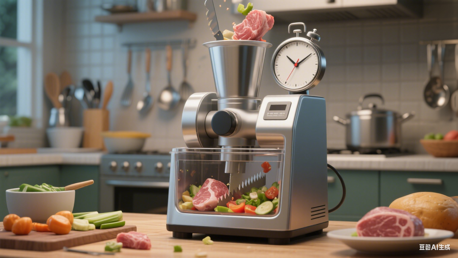 斩拌机的功能定位：物料处理而非杀菌设备(图4)