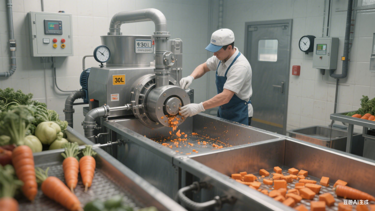 斩拌机与蒸煮漂烫设备的核心功能差异(图6)