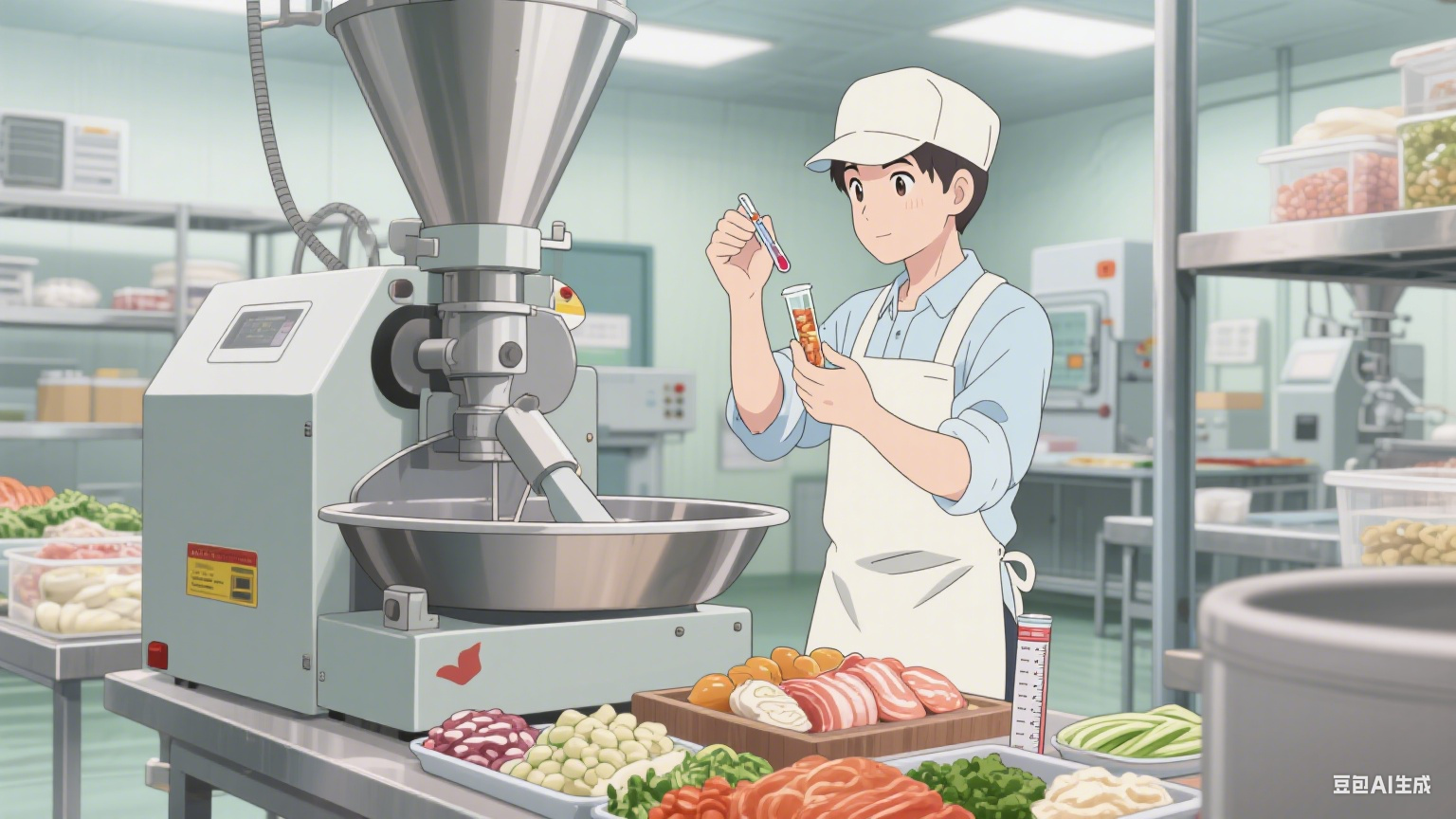 斩拌机操作前准备：设备检查与食材筹备(图4)