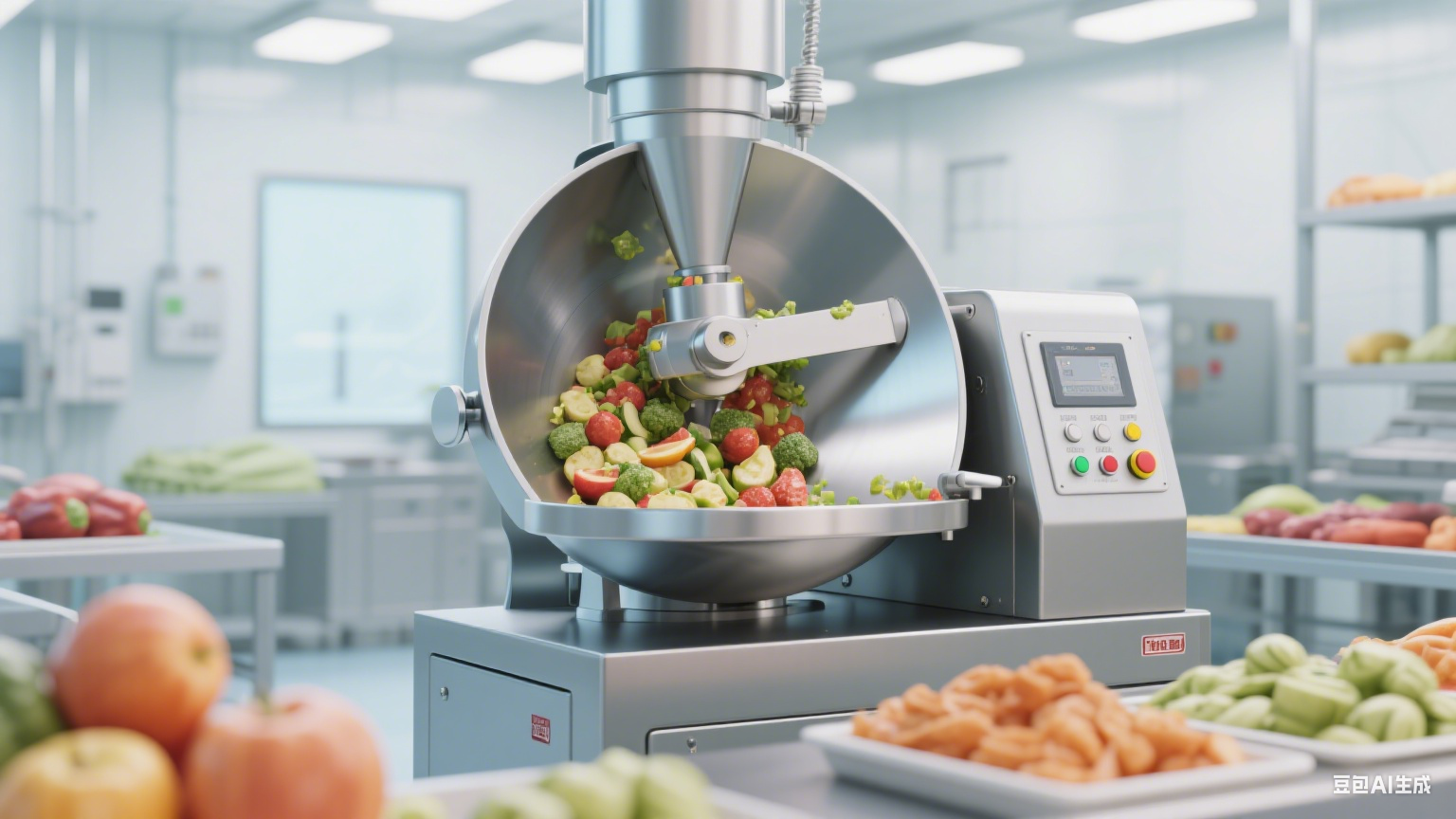 斩拌机的价值由什么促成，它将给食品加工厂带来什么？(图3)