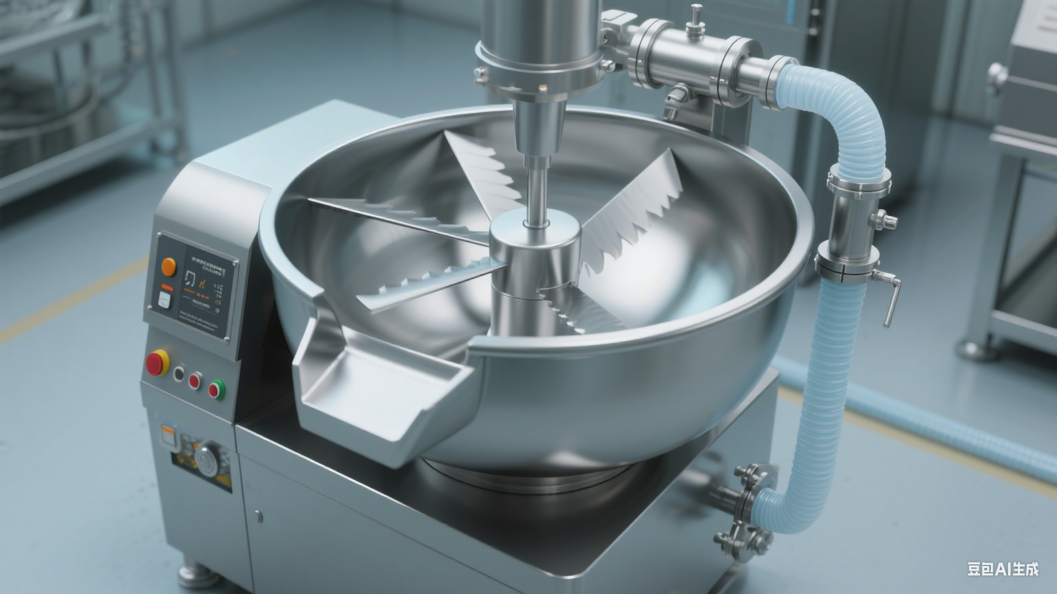 斩拌机在鱼糜加工中的应用：食品加工厂的品质保障装备(图3)