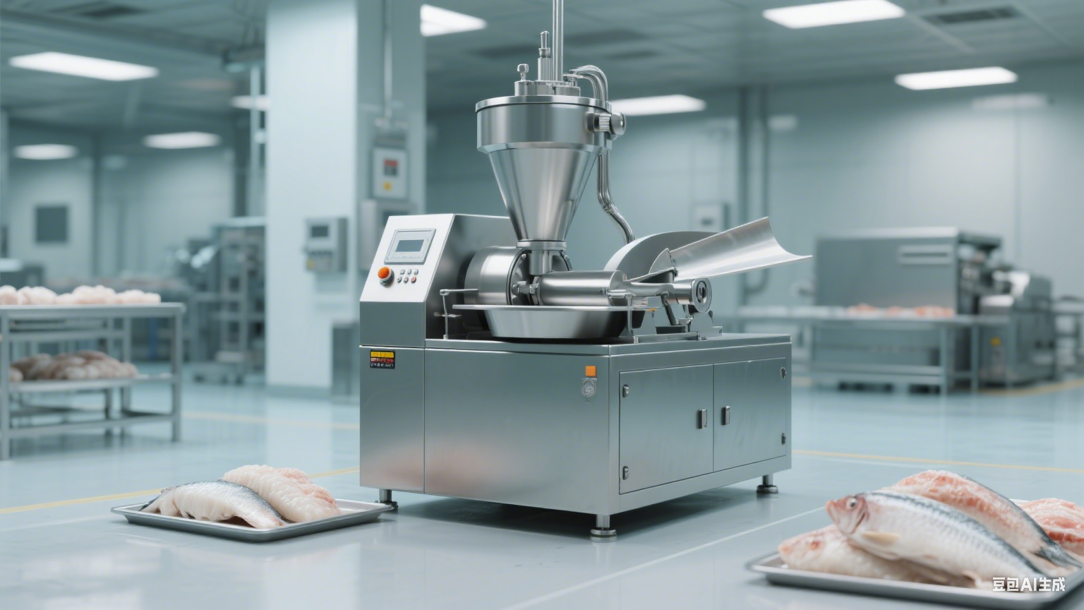 斩拌机在鱼糜加工中的应用：食品加工厂的品质保障装备(图5)