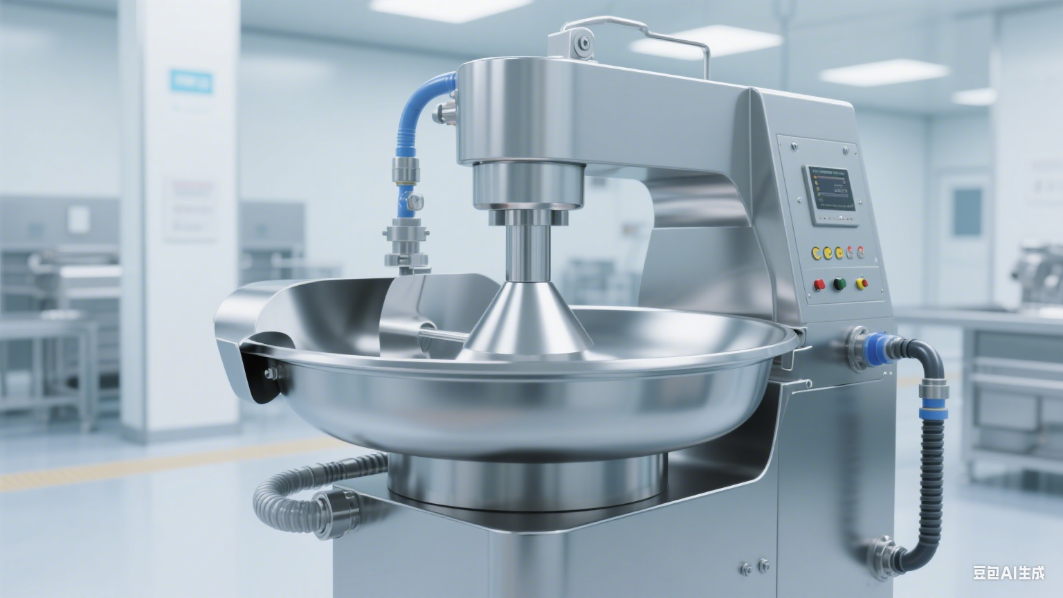 斩拌机在千页豆腐生产中的应用：食品加工厂的品质把控关键装备(图3)