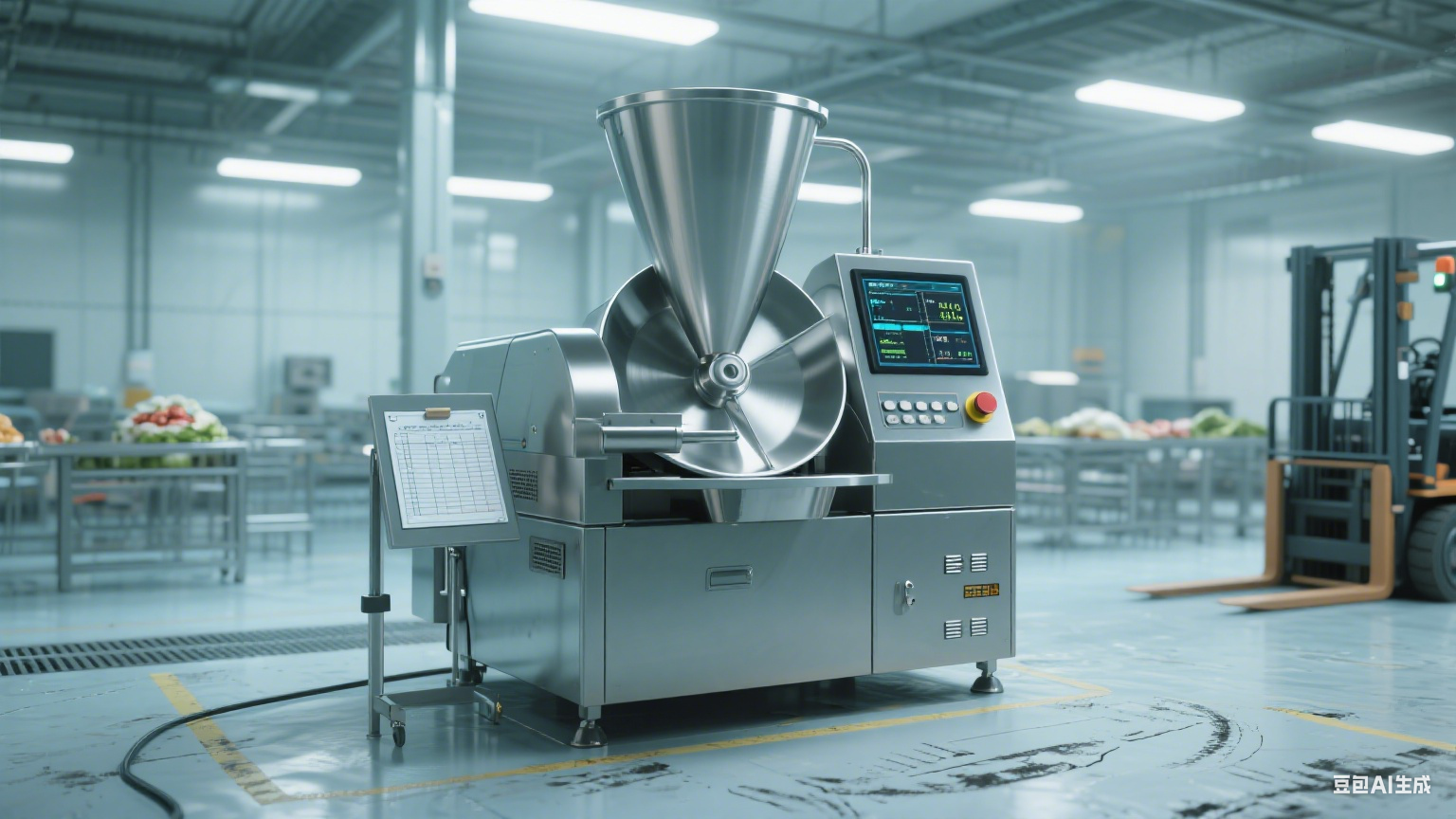 斩拌机在千页豆腐生产中的应用：食品加工厂的品质把控关键装备(图4)