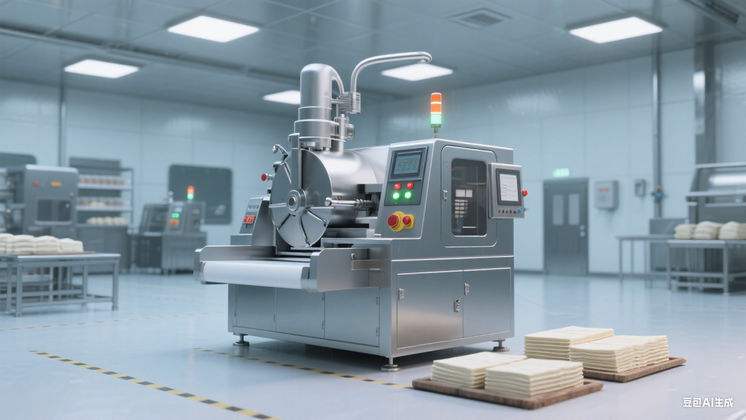 斩拌机在千页豆腐生产中的应用：食品加工厂的品质把控关键装备(图5)