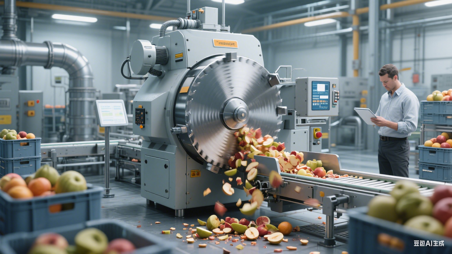 水果斩拌机将能效控制得当的情况下水果的斩切样貌如何？(图5)