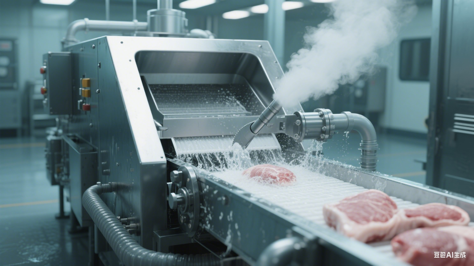 肉类斩拌机的加工过程和可控制的范围有多少？(图4)