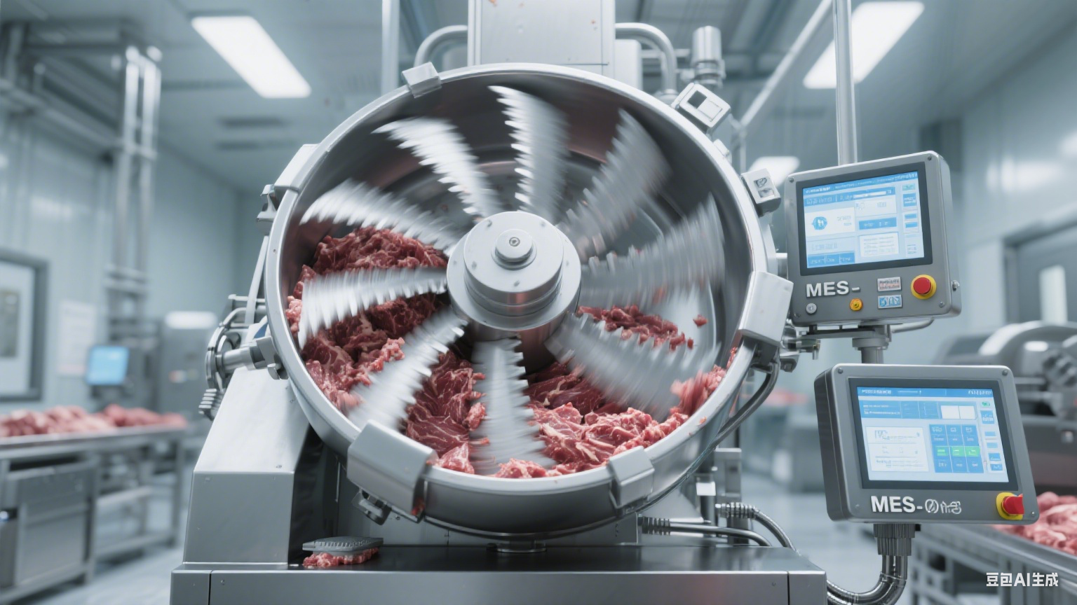 斩拌机在牛肉加工中的应用(图3)