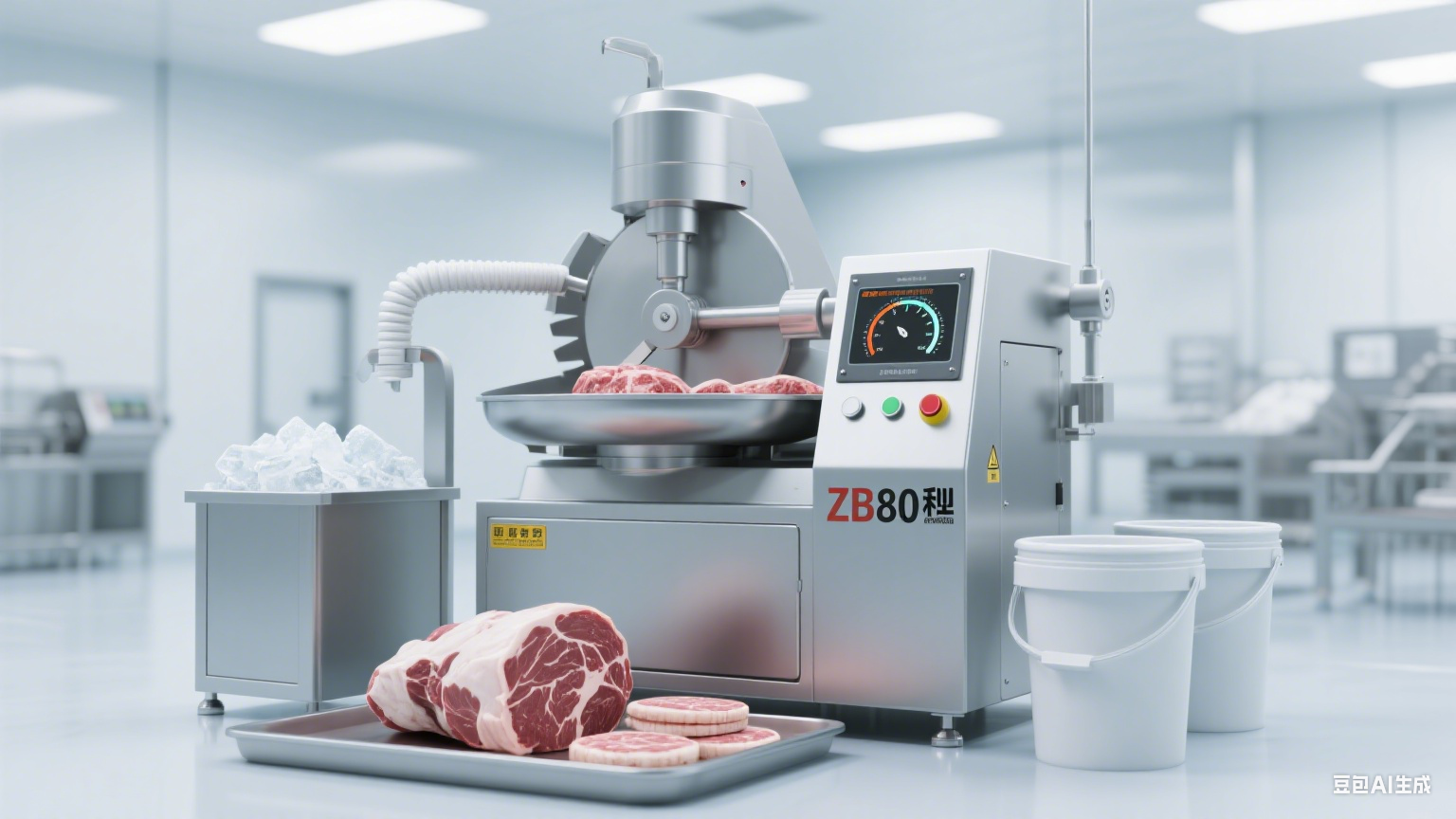 斩拌机在牛肉加工中的应用(图4)