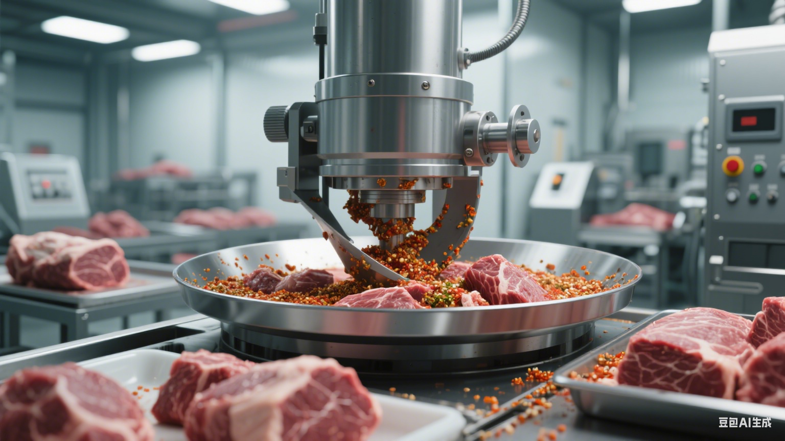 斩拌机牛肉：食品加工厂的高效加工之选(图4)