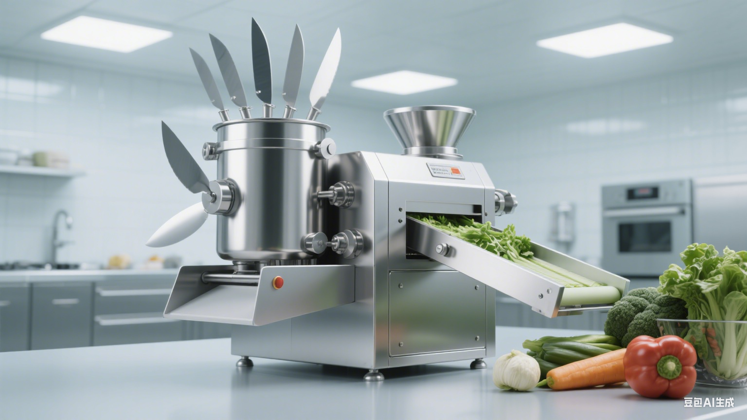 食品加工厂斩拌机在蔬菜加工中的应用实践与合规要点(图2)
