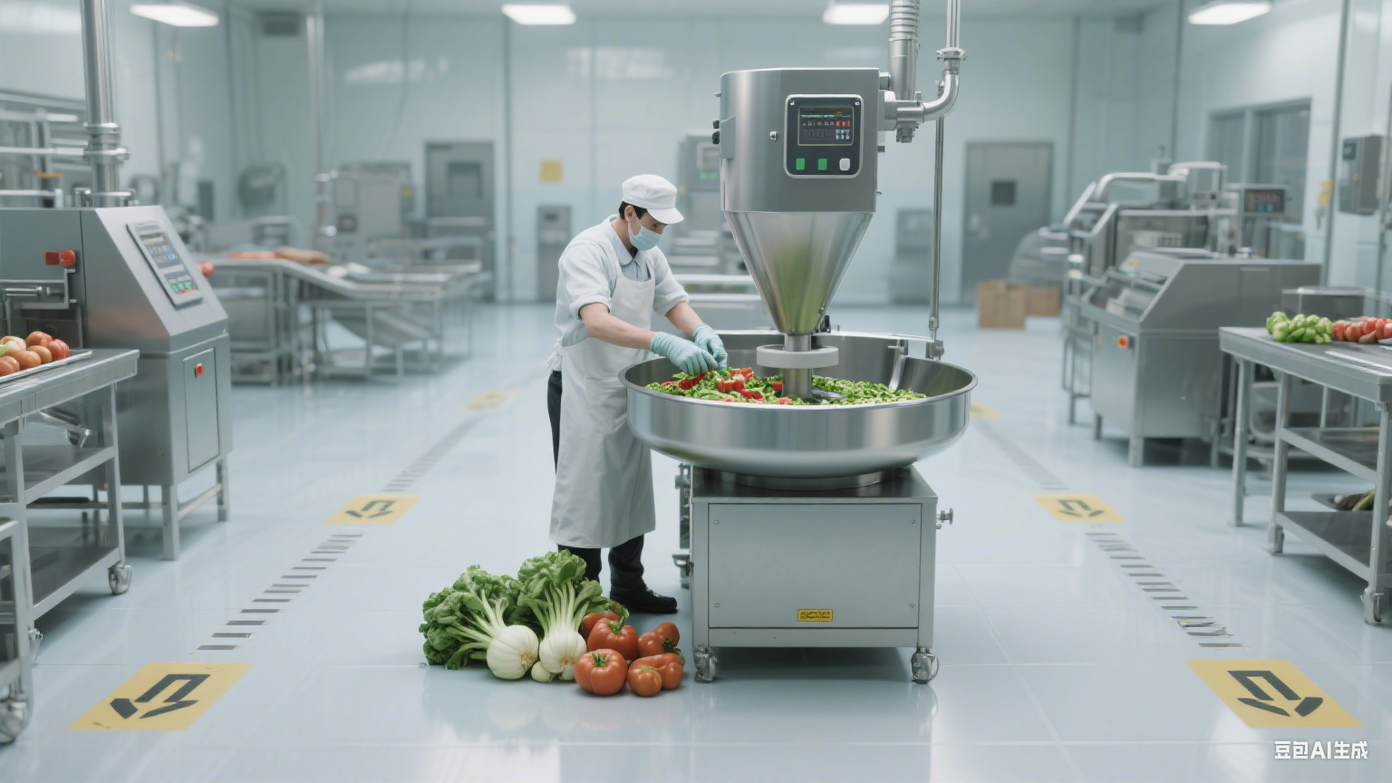 食品加工厂斩拌机在蔬菜加工中的应用实践与合规要点(图6)