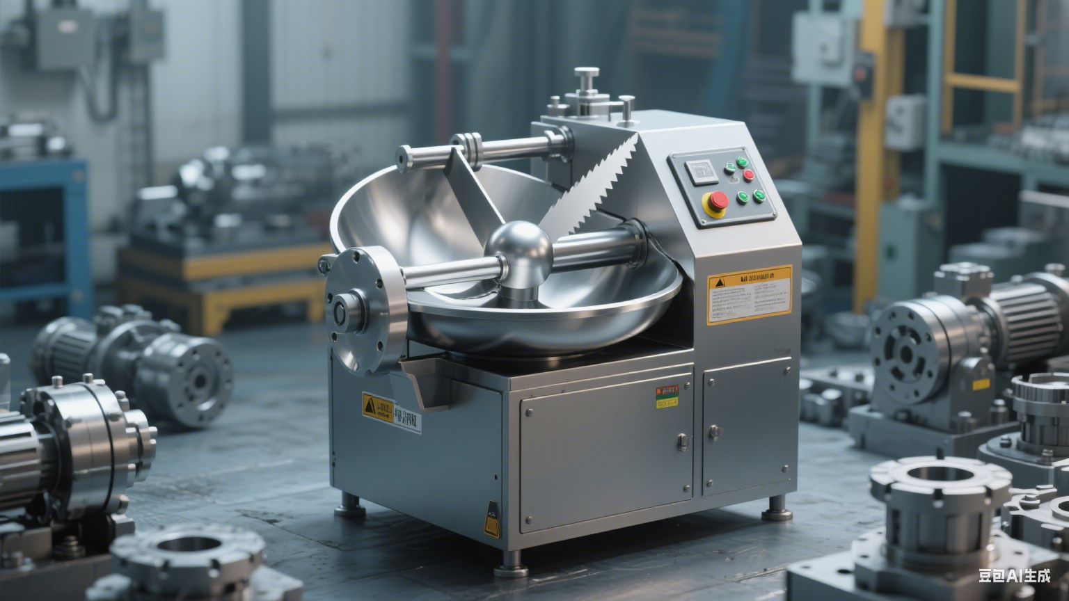 斩拌机在排骨加工的核心作用(图5)