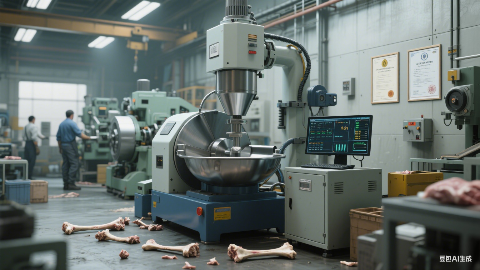 斩拌机在腿骨加工的核心作用(图5)