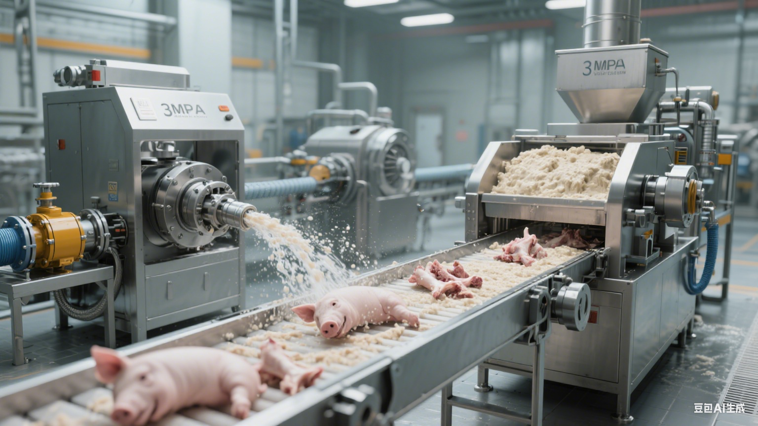 能够斩碎猪骨头的斩拌机是什么原理？是否实用(图3)