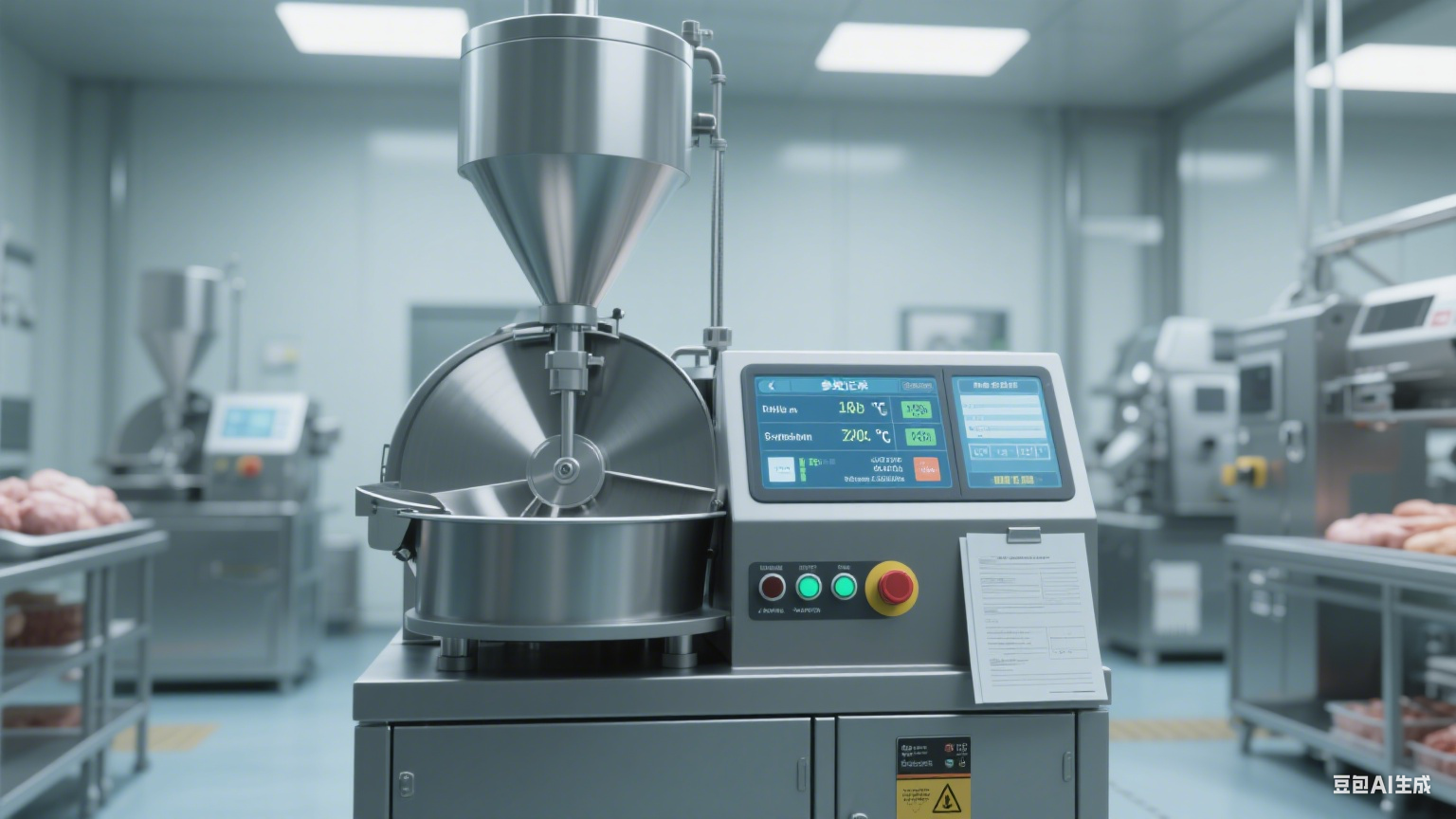 能够斩碎猪骨头的斩拌机是什么原理？是否实用(图6)