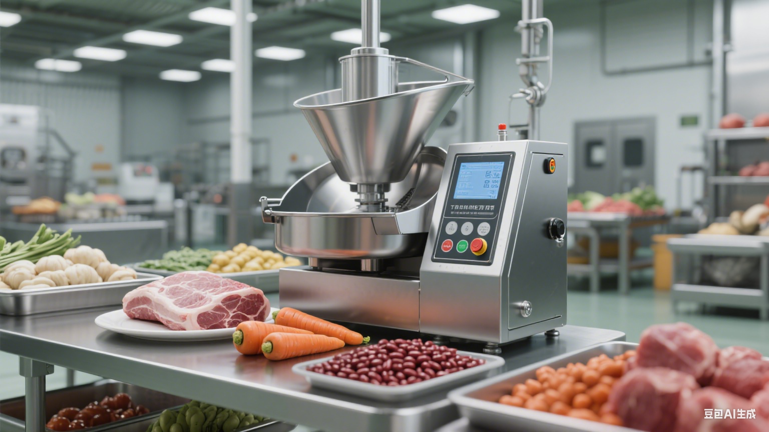 商用斩拌机显实力：快速处理海量原料，保障食品加工品质(图4)