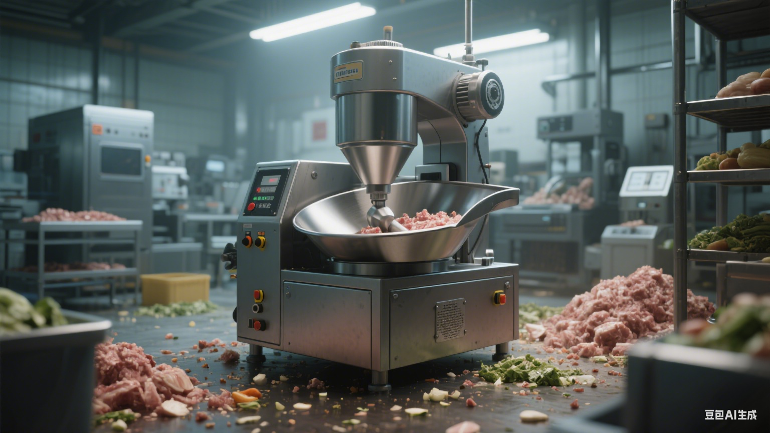 商用斩拌机显实力：快速处理海量原料，保障食品加工品质(图5)