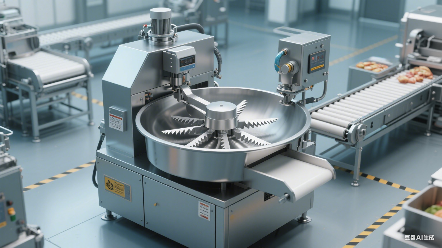 肉制品加工好搭档！斩拌机高效绞拌，提升生产效率(图2)