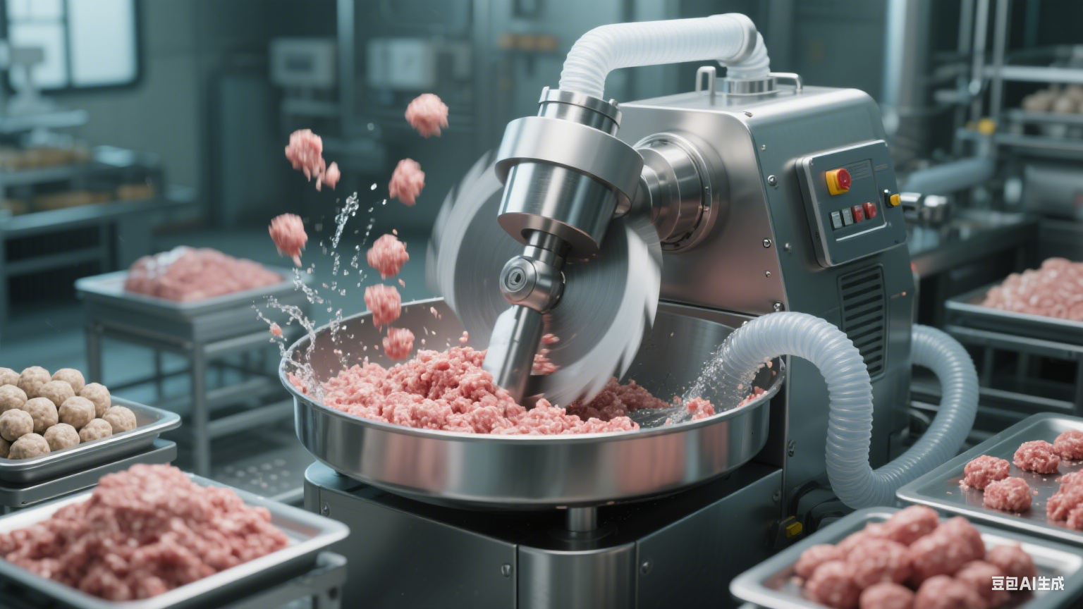 肉制品加工好搭档！斩拌机高效绞拌，提升生产效率(图3)