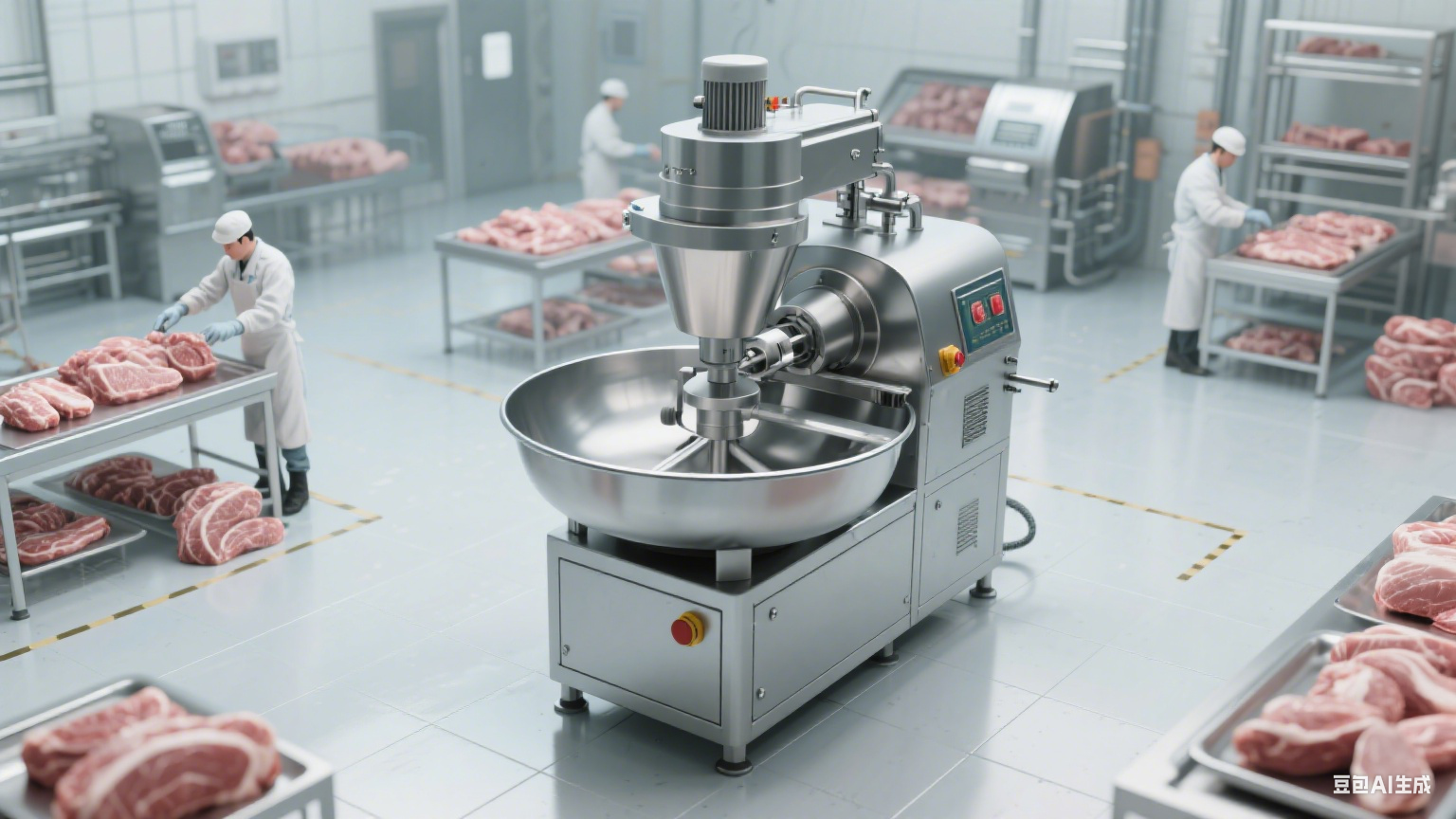 肉制品加工好搭档！斩拌机高效绞拌，提升生产效率(图5)