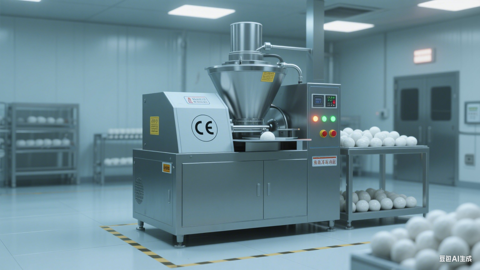 斩拌机让馅料制作更简单：均匀度高易操作，适合中小加工厂(图5)