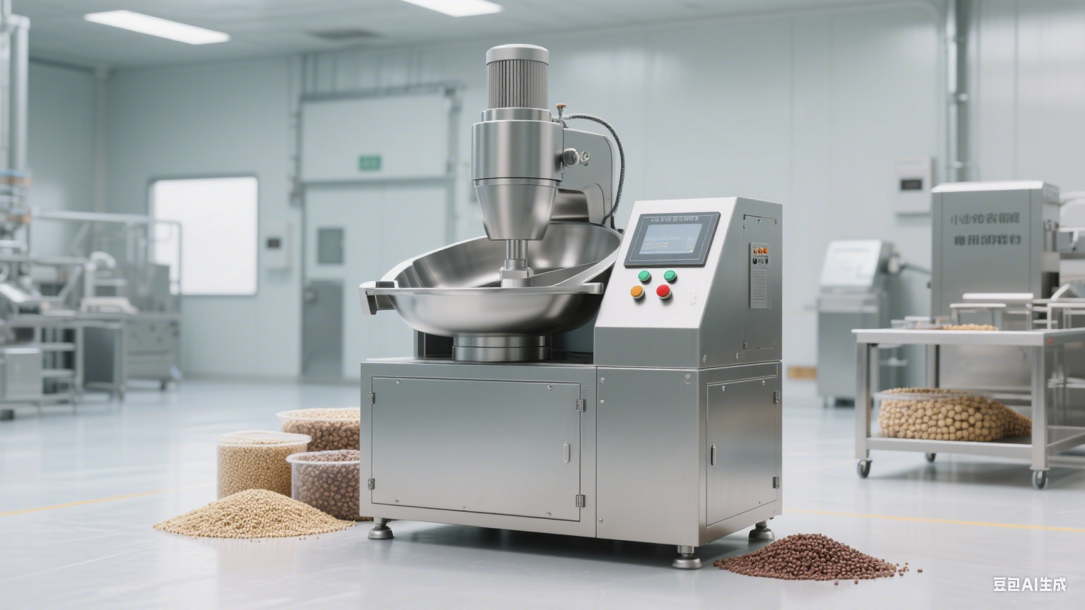 斩拌机让馅料制作更简单：均匀度高易操作，适合中小加工厂(图4)