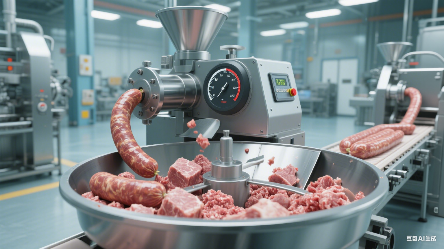 肉类加工斩拌机：匀质把控与稳定加工的核心装备(图3)