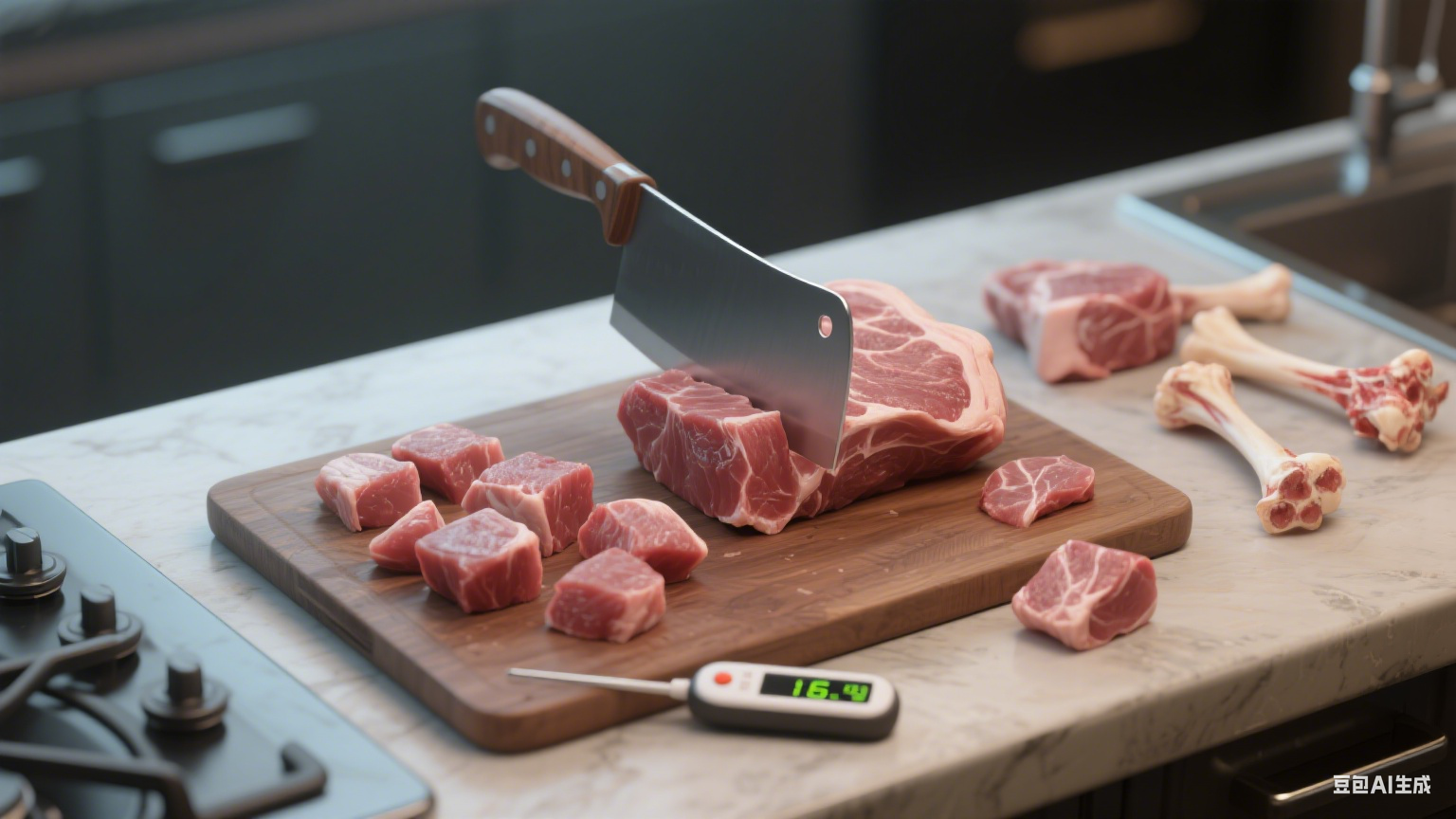 全自动肉泥馅斩拌机：操作用法与维护指南(图2)