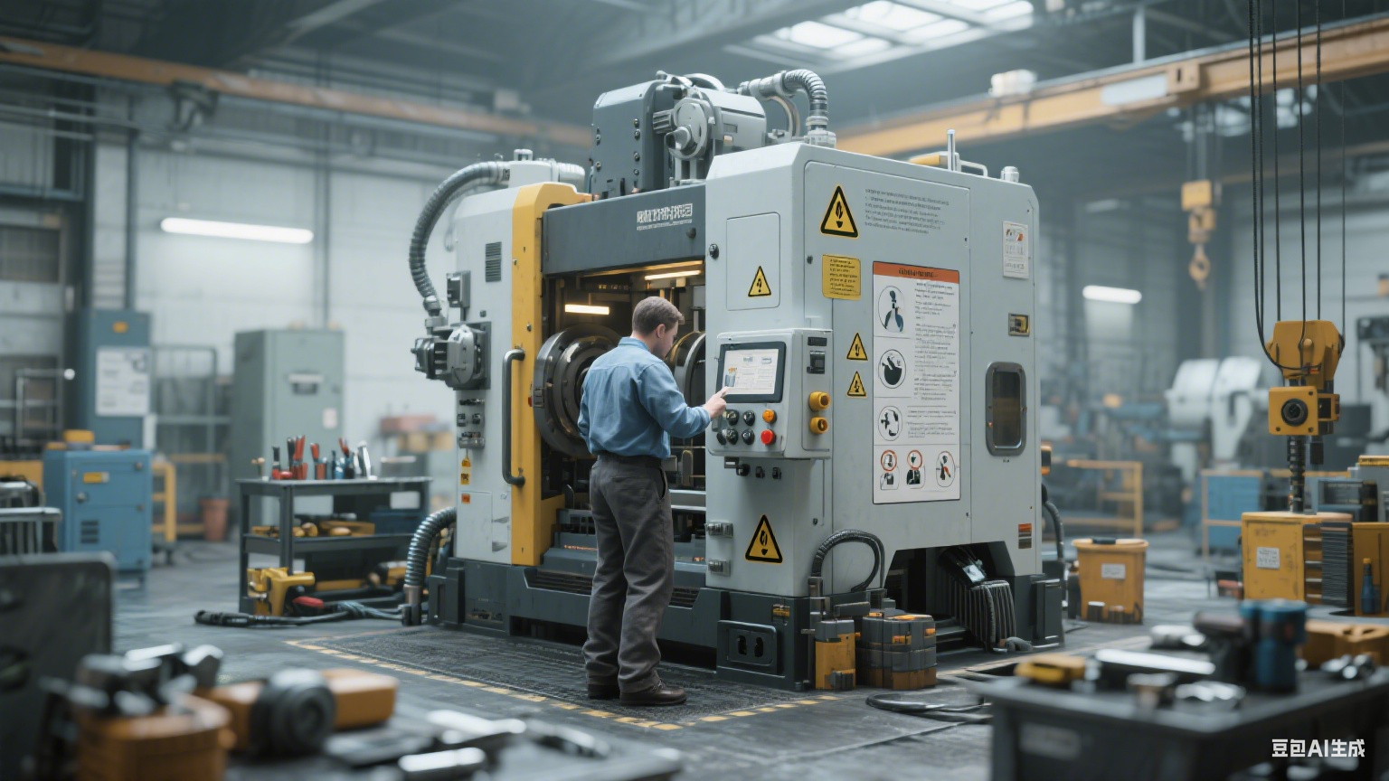 全自动肉泥馅斩拌机：操作用法与维护指南(图7)