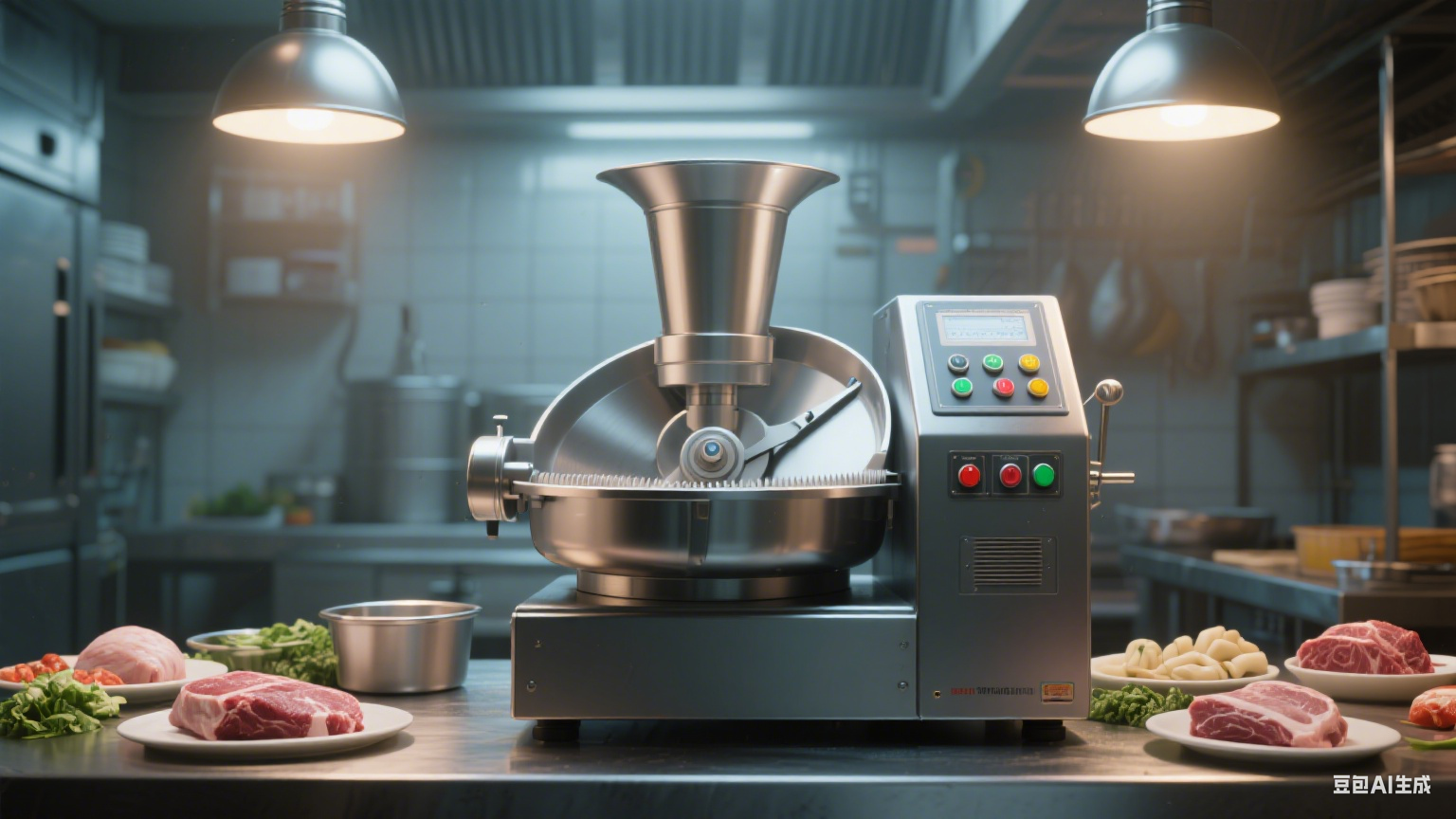 斩拌机：宾馆、酒家与肉类加工场所的实用帮手(图5)