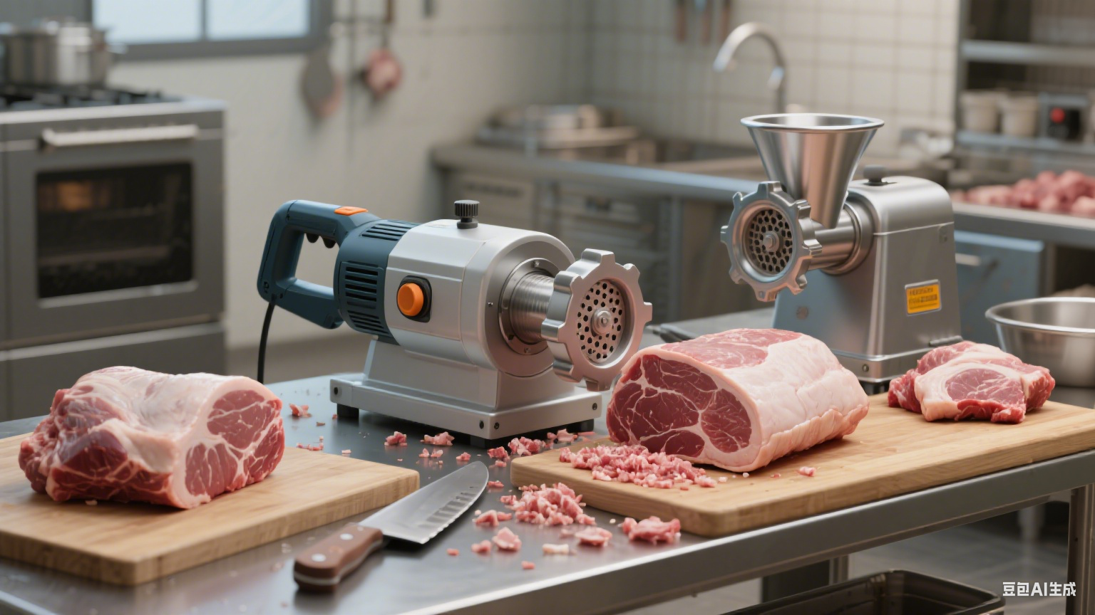 斩拌机可以斩拌排骨吗？斩拌肉前要先搅碎吗？(图4)