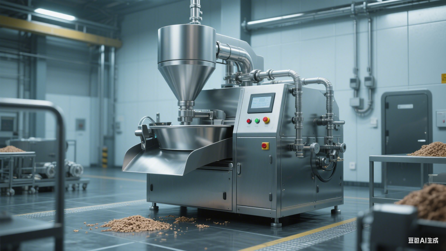 全自动上料斩拌机：工作效率有多高？比基础款贵多少？(图5)