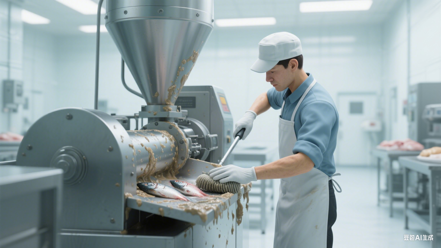 鱼泥斩拌机：精密度有多高？能完全脱离人工吗？(图4)