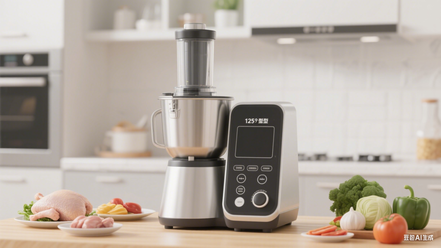 125 型号斩拌机：能搅拌葱姜蒜吗？可以做鱼豆腐吗？(图5)