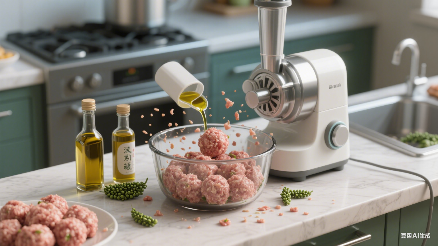 鸡肉丸子斩拌：能加调料蔬菜吗？会损坏设备吗？(图2)