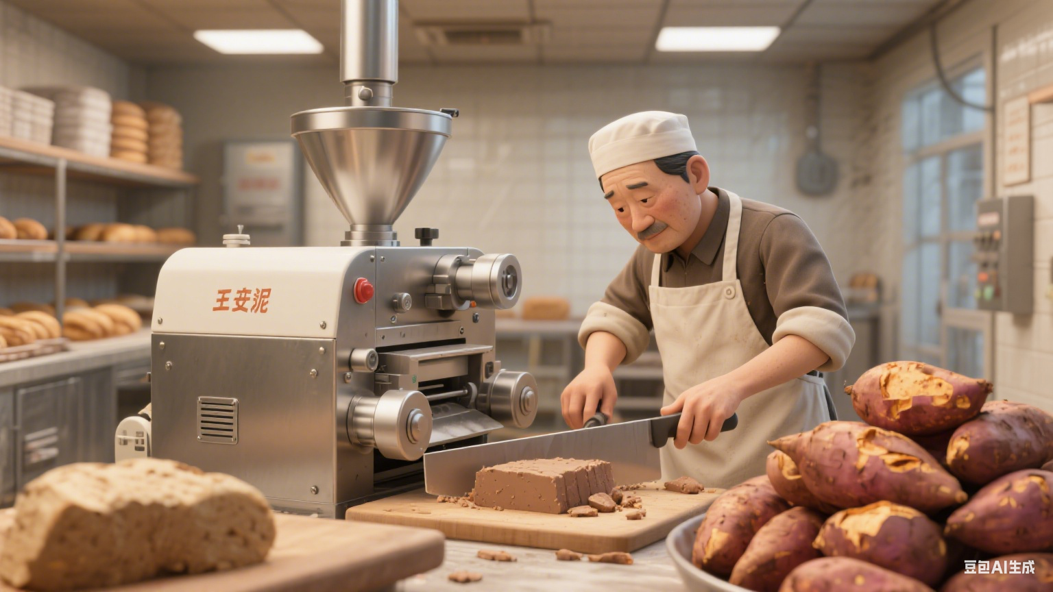 烤红薯切泥机斩拌转多快？(图3)