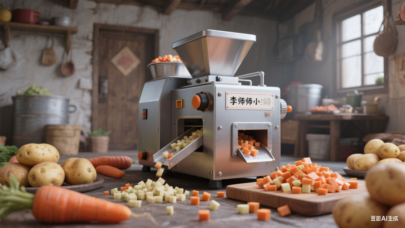 自动出料切碎机斩得有多碎？(图2)