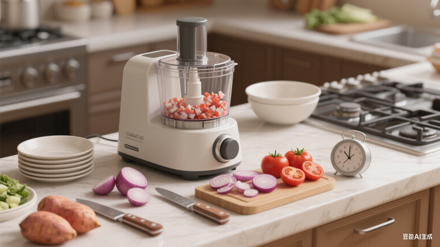 自动出料切碎机斩得有多碎？(图3)