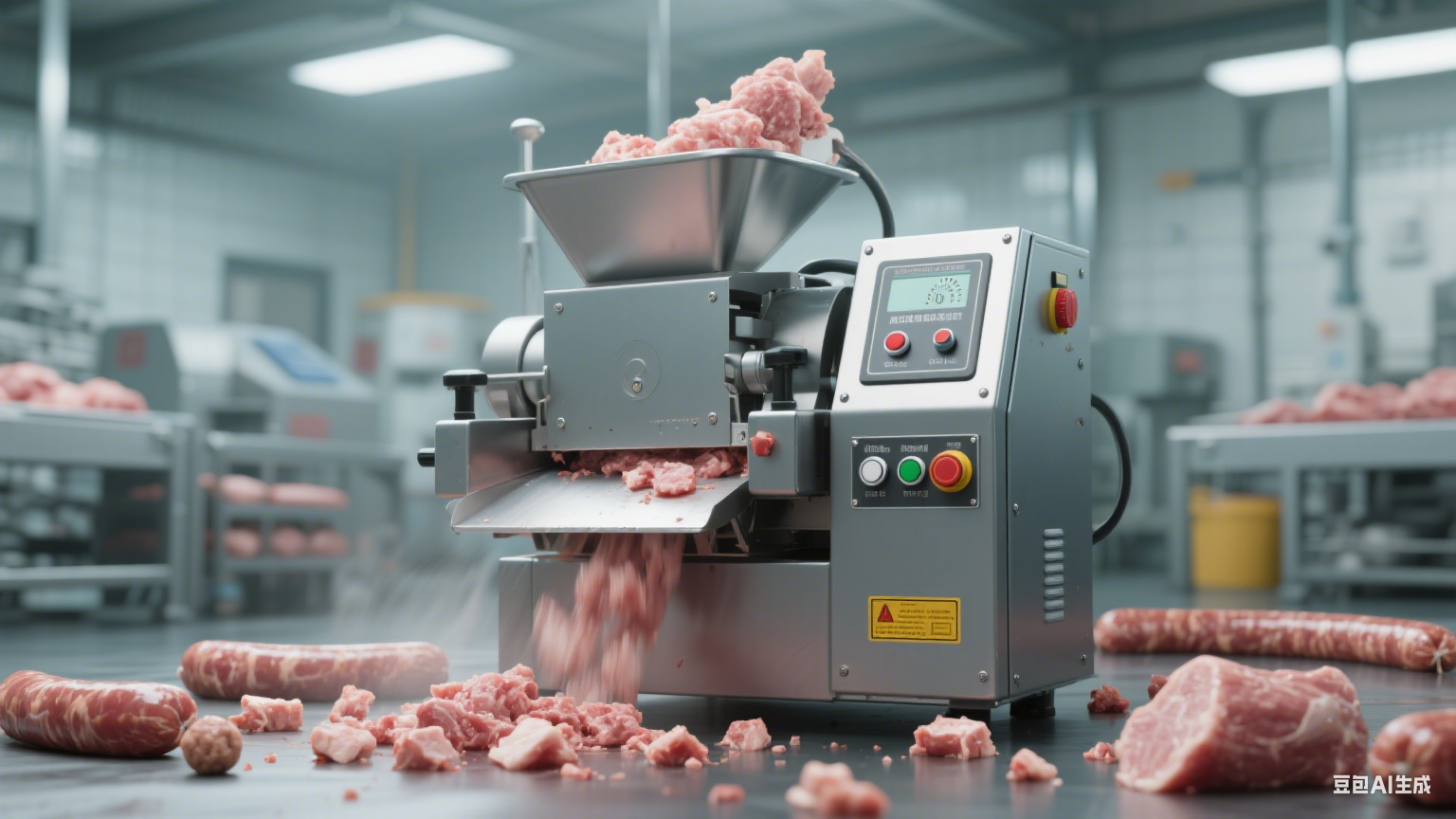 高速变频斩肉机能斩多大颗粒的肉？这些参数要看清(图1)