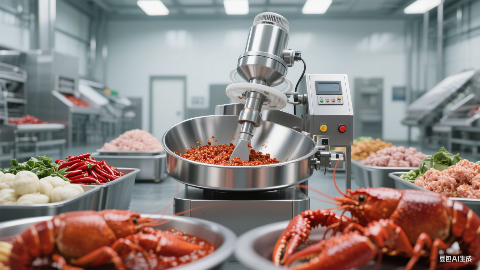 葱姜蒜末斩拌设备：穿梭在烟火与车间的调味帮手(图3)